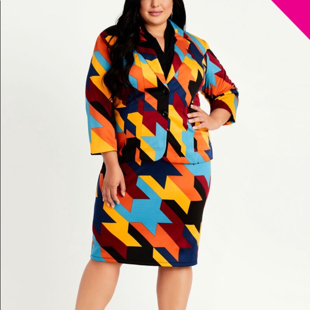 NEW Ashley Stewart Suit (Blazer and Skirt) Size 12